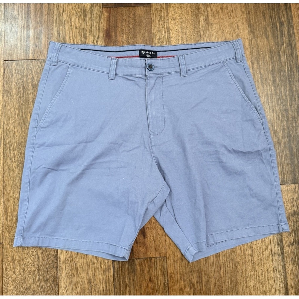 Sperry Men's Chino Shorts Size 34 Blue